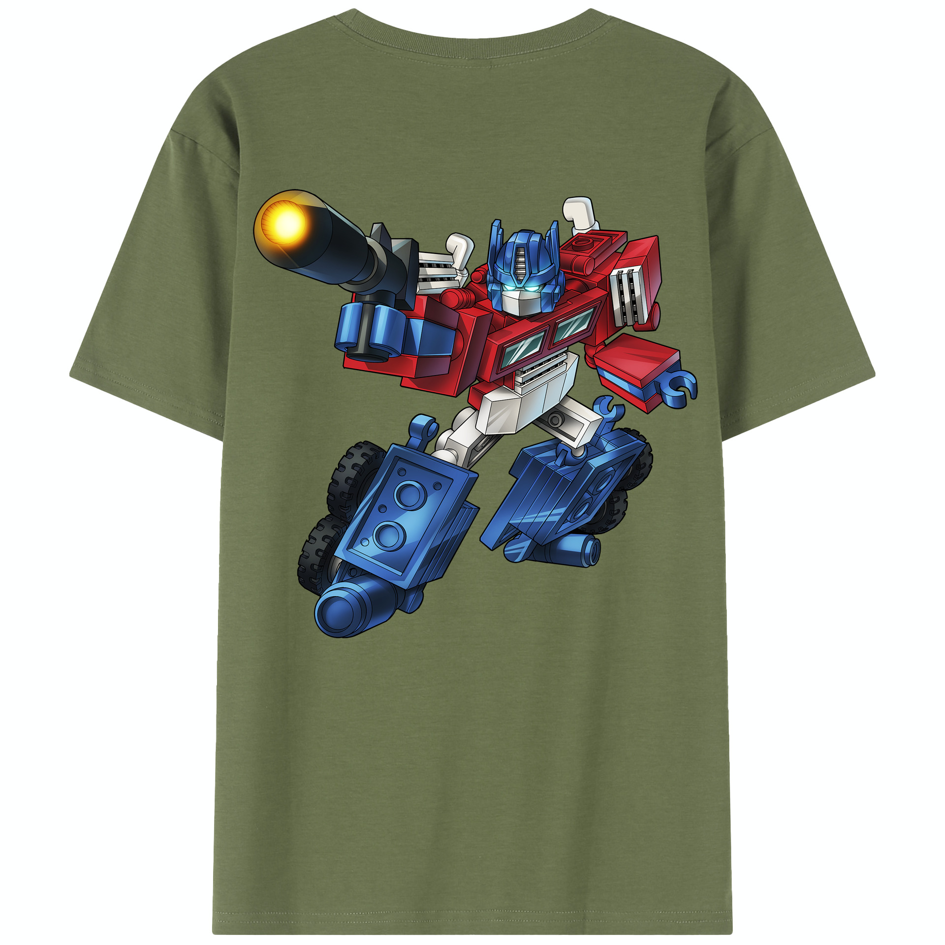 （画像用）  綿100％半袖Tシャツ（背面プリント）